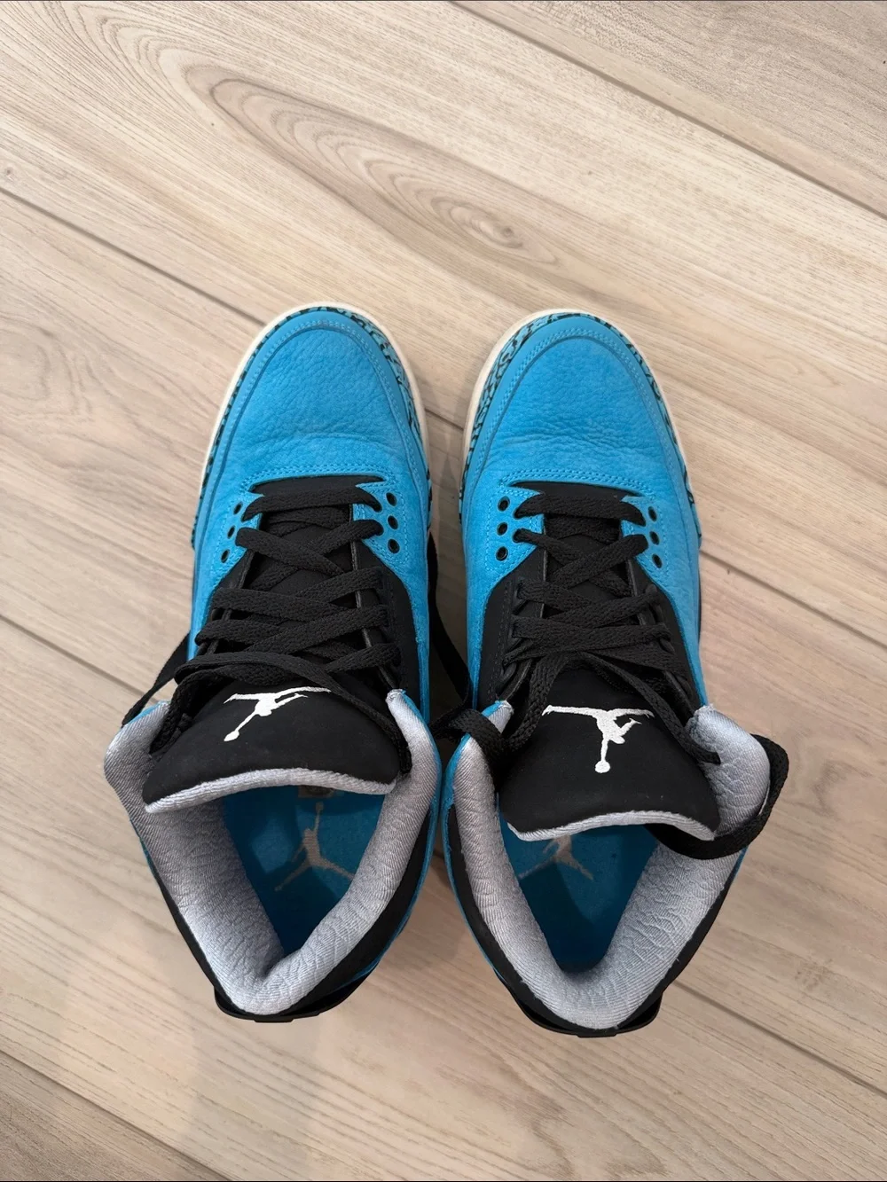 Jordan 3 Men’s Sneakers — Blue/Black